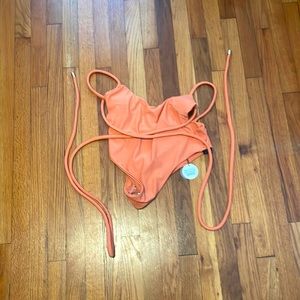 Andrea Swim Lima Peach One Piece! Never worn! Tags and Hygiene sticker attached!